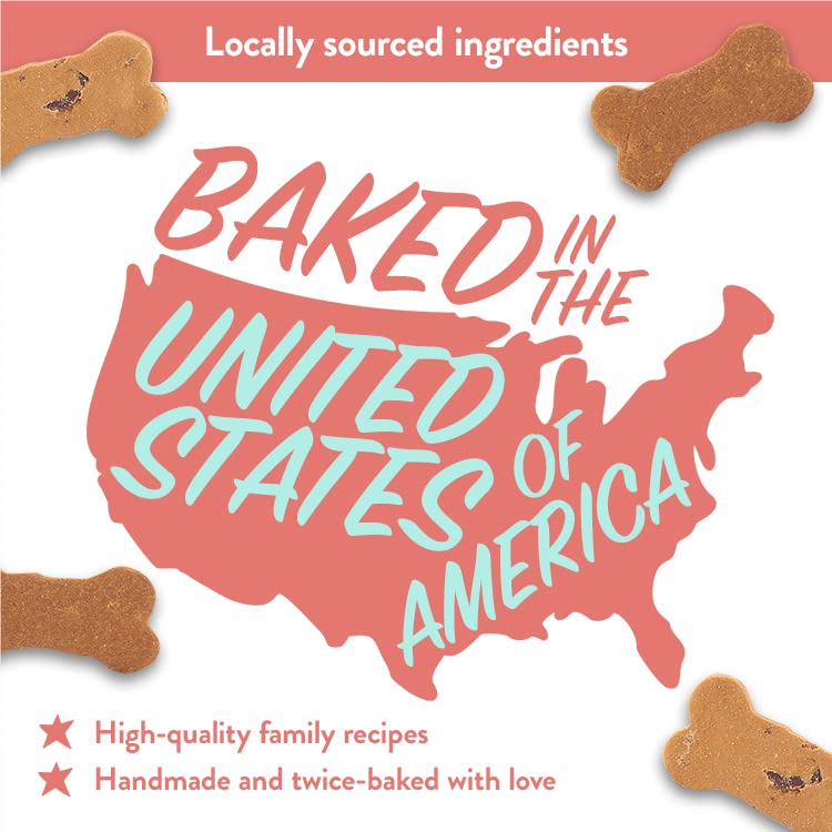 Portland Pet Food Company Pumpkin Healthy Dog Treats - Multipack, Grain-Free, Human-Grade, All Natural Dog Training Treats & Biscuits Made in the USA - 3-Pack (5 oz)