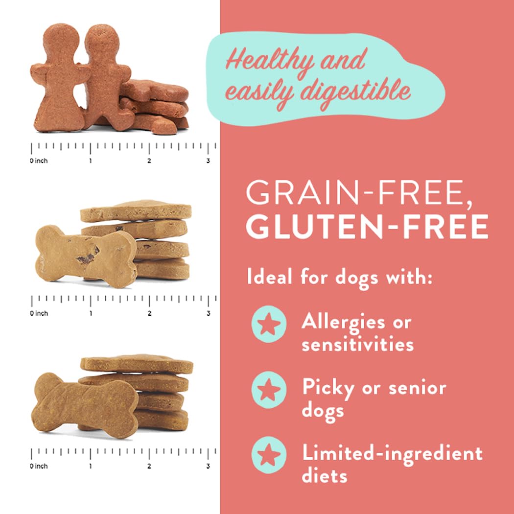 Portland Pet Food Company Healthy Dog Treats - Grain-Free, Human-Grade, Bacon Dog Treats - All Natural Dog Training Treats & Biscuits Made in the USA Only