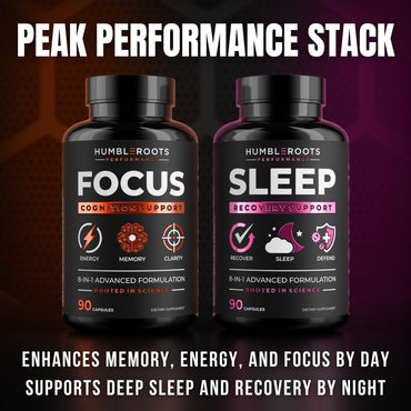 Advanced Nootropic Brain Supplement for Energy, Memory, & Focus | Lion's Mane, Caffeine, L-Theanine, and 5 Additional All-Natural Ingredients to Improve Cognitive Health (90 Capsules)