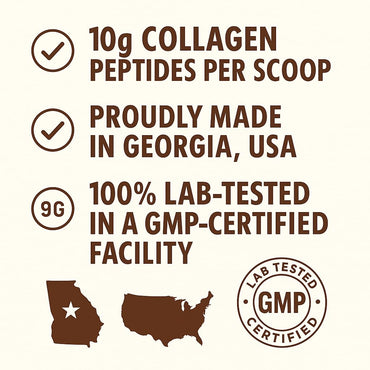 Collagen Peptides Powder - Naturally-Sourced Hydrolyzed Collagen Powder - Hair, Skin, Nail, and Joint Support - Type I & III Grass-Fed Collagen Supplements for Women and Men - 41 Servings - 16oz