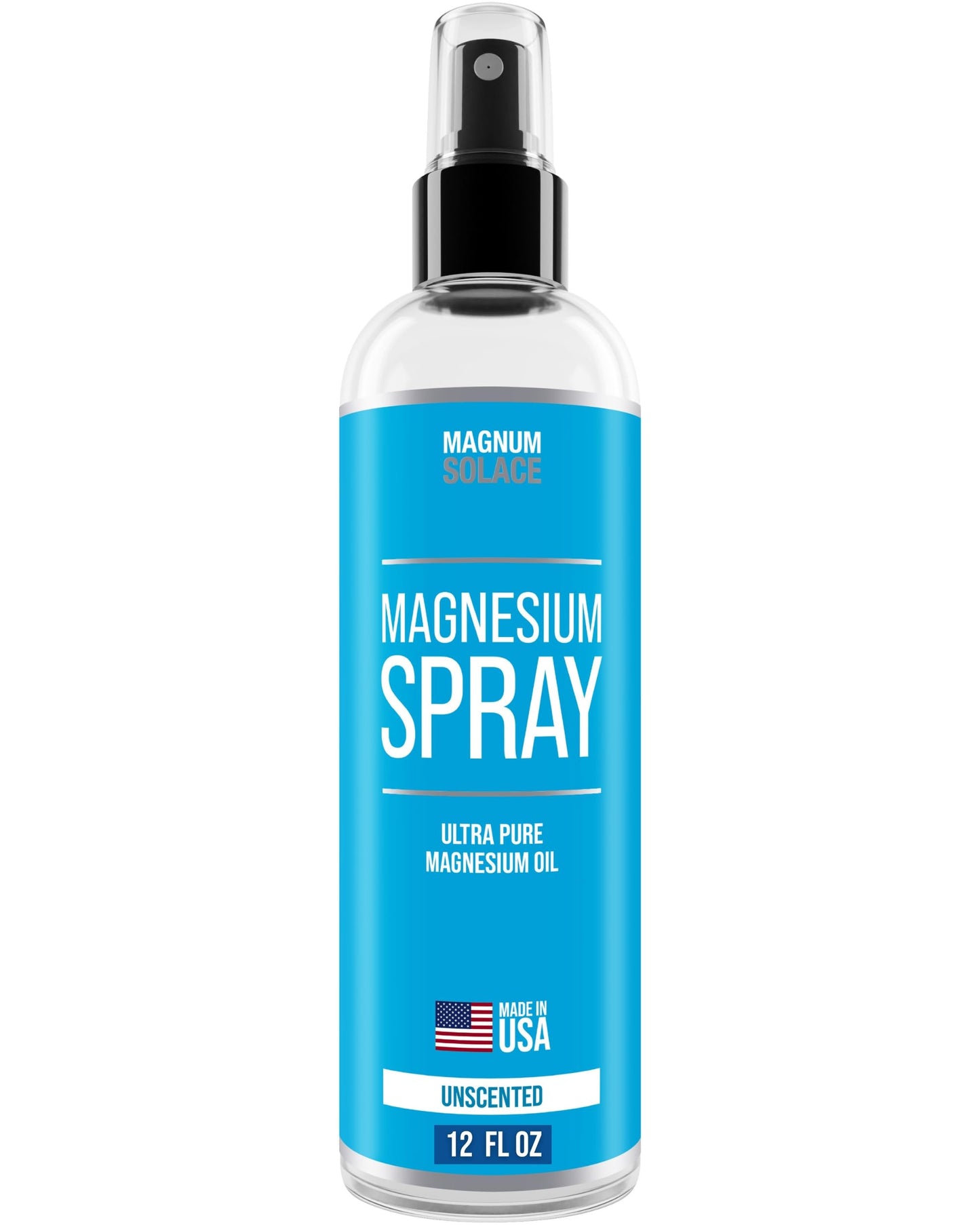 Magnesium Spray - Magnesium Oil for Feet - USP Grade Pure Magnesium Oil Spray - Made in USA Since 2008