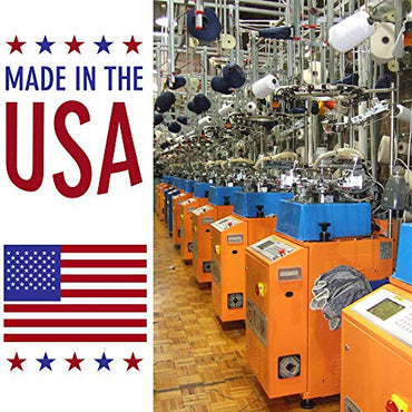 Carolina Ultimate Men's Steel Toe Boot Cushion Work Crew Socks 4 Pair Pack, Grey, Large