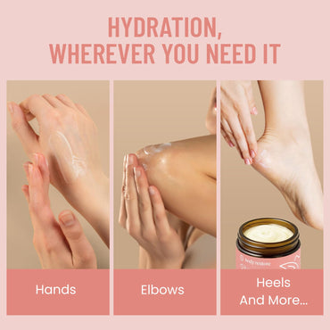 Body Restore Grass Fed Whipped Beef Tallow for Skin, Face, Body, Dry Skin - with Manuka Honey, Jojoba Oil, Birthday Gifts for Women, Men, Travel Essentials, Self Care - Citrus