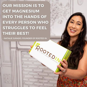 Rooted In Relief Topical Magnesium Cream for Cramping & Soreness, Comfrey & Peppermint Essential Oil Body Butter, 11,000mg Pure Magnesium Lotion for Leg Cramps, Muscle Relaxer, Safe for Kids, 4 oz