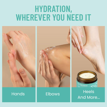 Body Restore Grass Fed Whipped Beef Tallow for Skin, Face, Body, Dry Skin - with Manuka Honey, Jojoba Oil, Birthday Gifts for Women, Men, Travel Essentials, Self Care - Eucalyptus