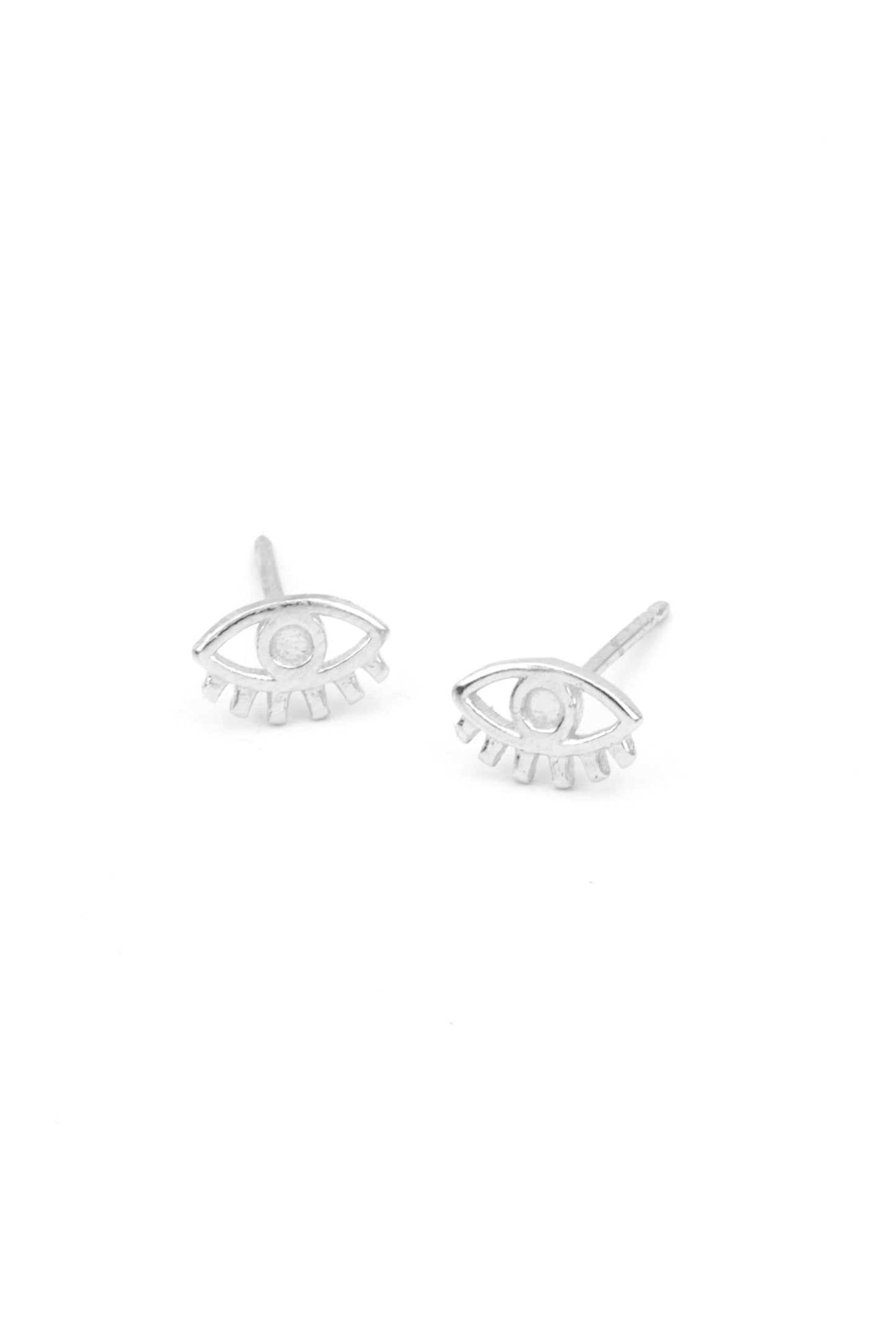 Evil Eye Studs, Nickel Free and Made in America