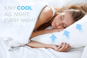 Digital Decor Hotel Collection Bed Pillows Standard Size Set of 2- Cooling, Hypoallergenic, Down Alternative Pillows for Sleeping - for Back, Stomach, or Side Sleepers