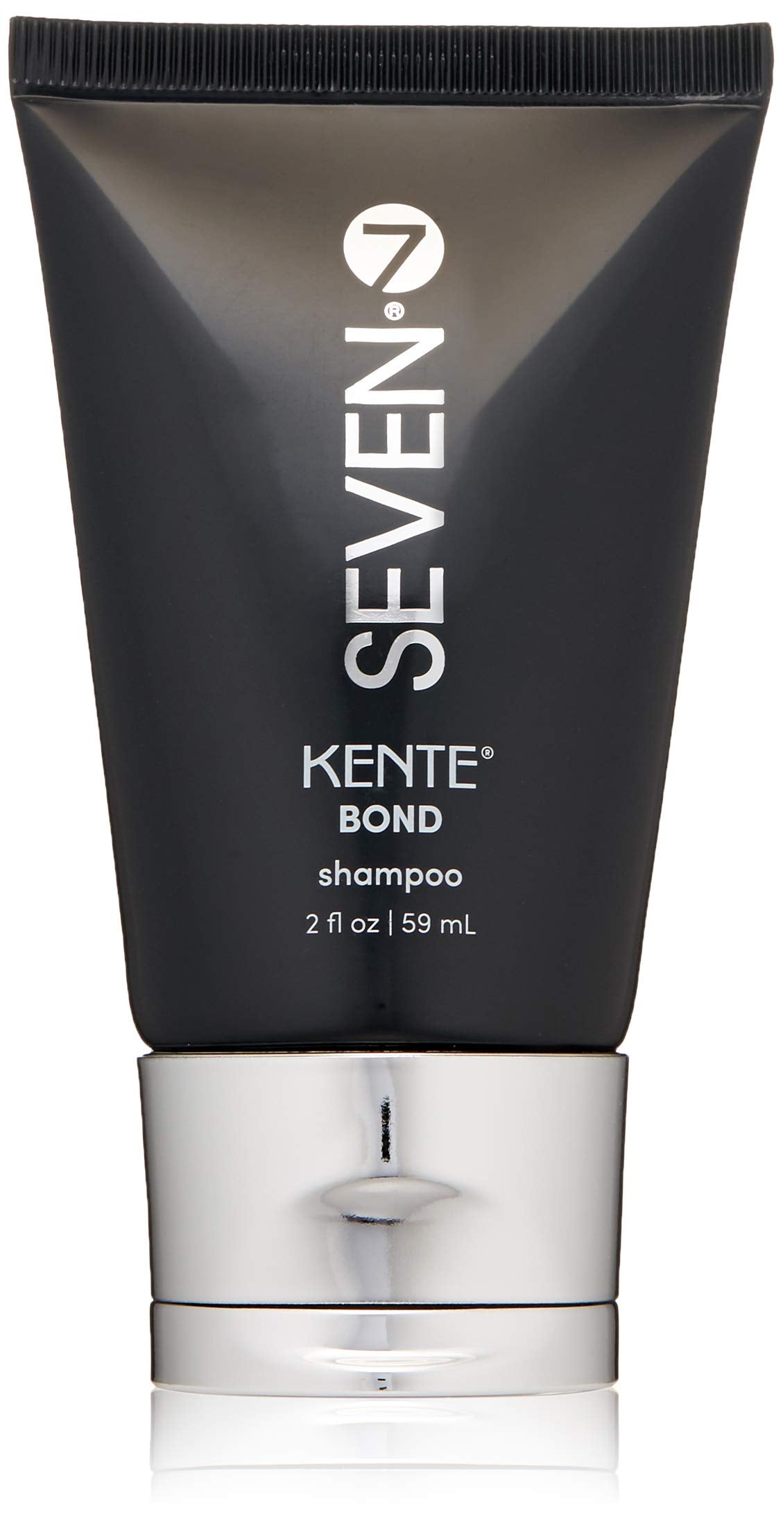 SEVEN Haircare KENTE BOND Shampoo for Split Ends + Damaged Hair, Sulfate Free, Cruelty Free with Green Tea, Guar & Pro Vitamin B5 for Men & Women, Made in USA, 2 oz.