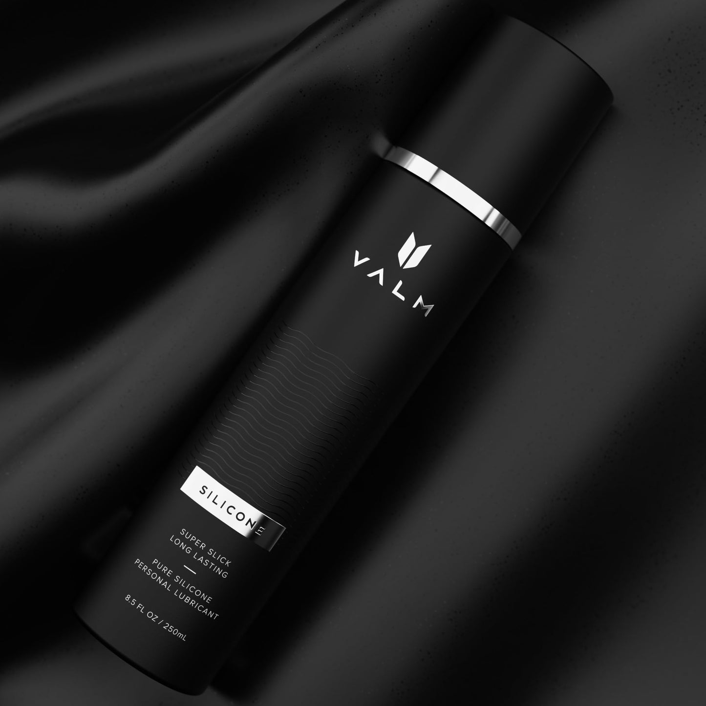 Valm Silicone Lube, Long Lasting, Silicone-Based Personal Lubricant for Men, Women, & Couples, 8.5 Fl Oz (Pack of 2)