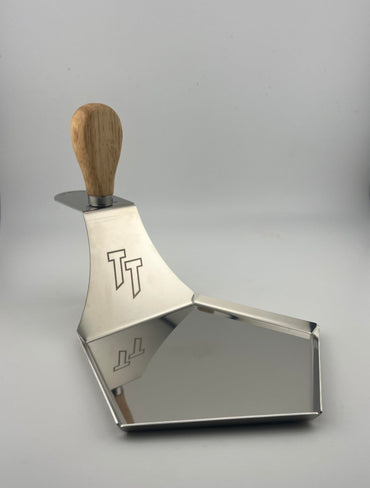 Turbo Trusser Brie Cheese Platter with Serving Knife I Easily Smoke Brie Cheese I Perfect for Smoker, Grill, & Oven I Dishwasher Safe I Made in USA I 1 Platter