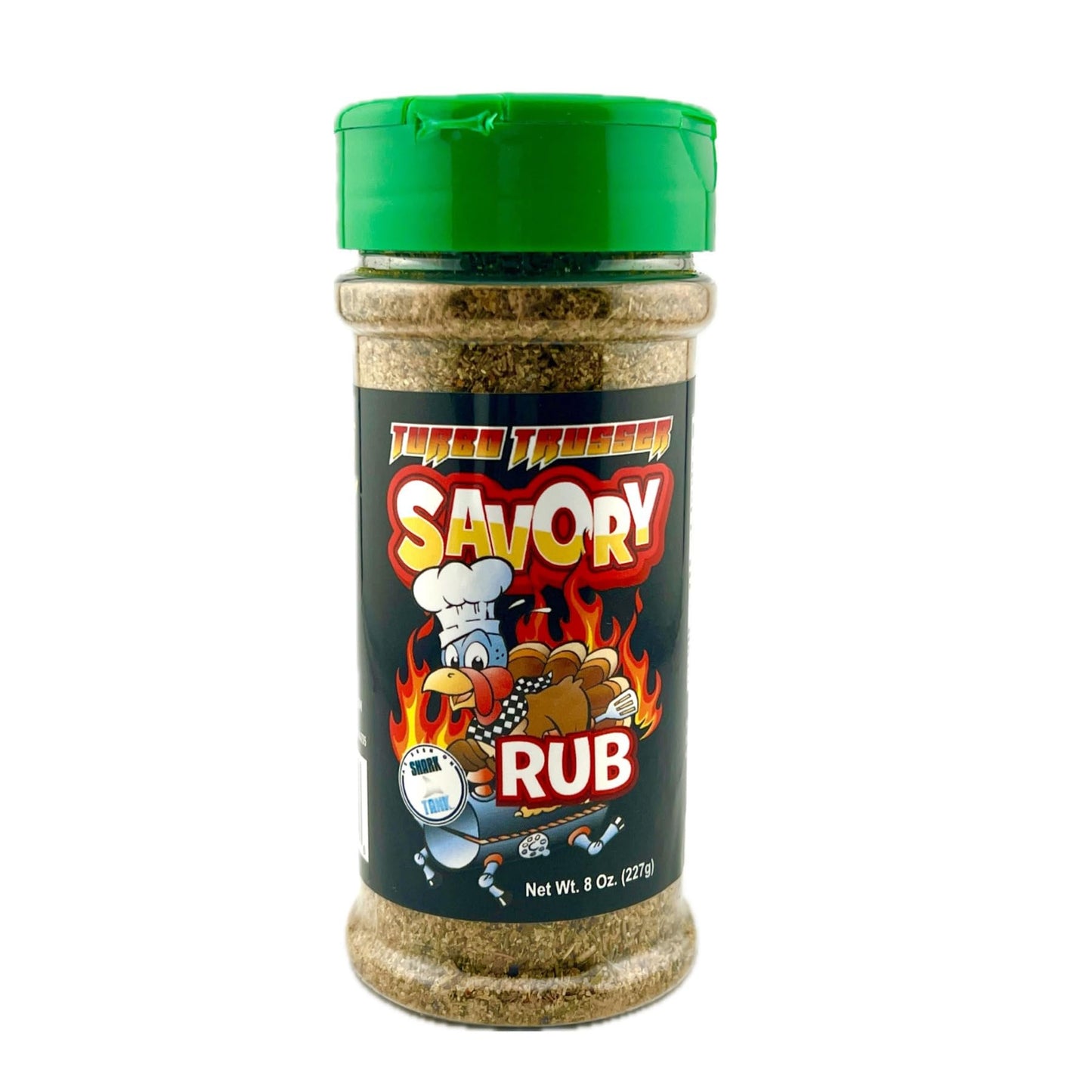 Turbo Trusser | Savory Rub | For Turkey, Chicken, Duck, Pork & Veggies | Bold, Aromatic, Perfectly Balanced Flavor | Made in the USA | 8 OZ