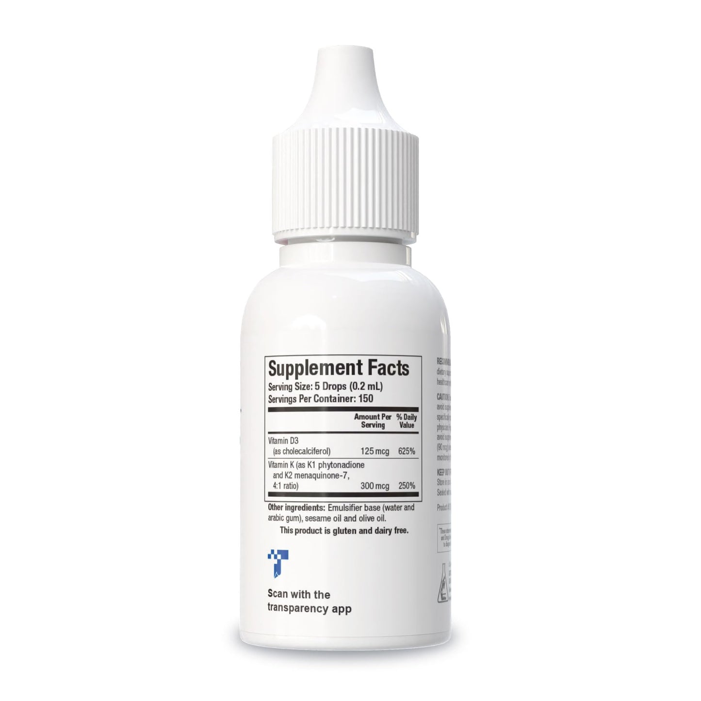 Biotics Research Bio-DK-Mulsion™–Emulsified Liquid Vitamin D and K, D3 Drops 125 mcg & Vitamin K (K1, K2) 300 mcg MK-7–Supports Stronger Bones, Musculoskeletal Strength, Healthy Heart & BMI 1 fl oz