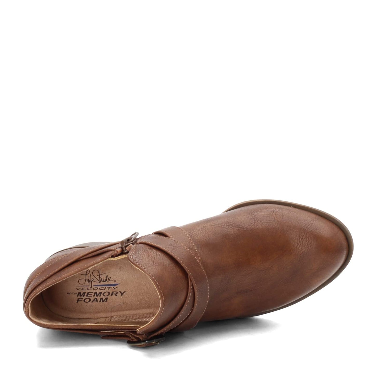 LifeStride Women's ADLEY Boot, whiskey, 8 W US