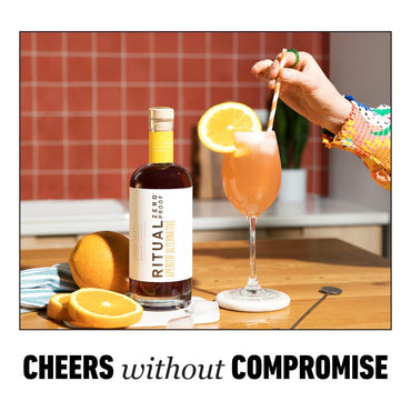 RITUAL ZERO PROOF Aperitif Alternative | Award-Winning Non-Alcoholic Spirit | 25.4 Fl Oz (750ml) | Zero Calories | Sustainably Made in USA | Make Delicious Alcohol Free Cocktails