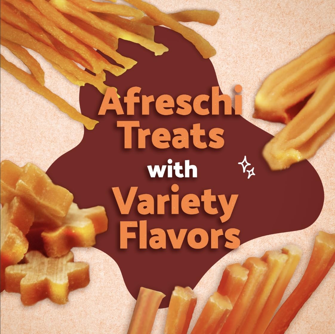 Afreschi Turkey Training Treats – Hexagonal Shape, 6 oz, USA-Sourced, All-Natural, Hypoallergenic, Low-Fat, Healthy & Easily Digestible, Puppy & Training Snack & Small Dogs