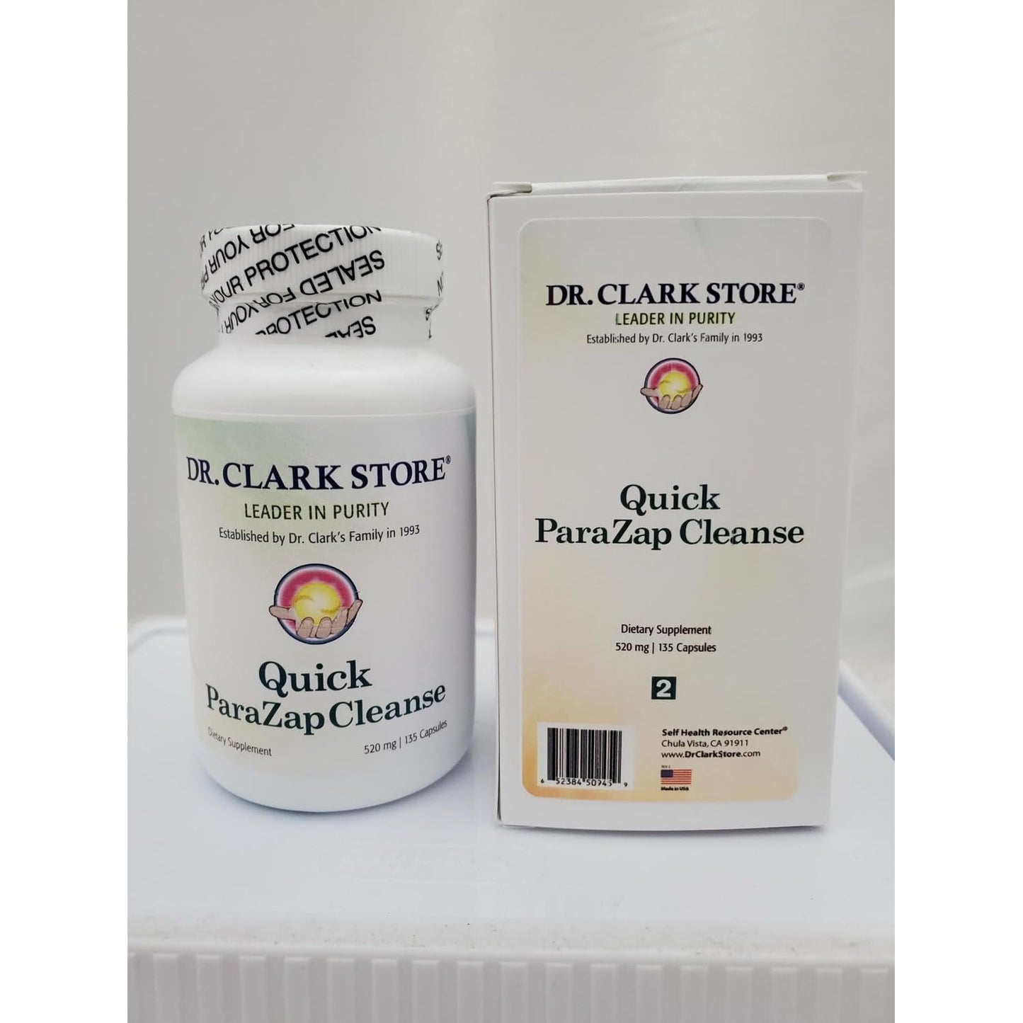 Dr Clark Store para-Zap – 520mg, 135 Capsules, Supports Digestive Health & Gut Balance