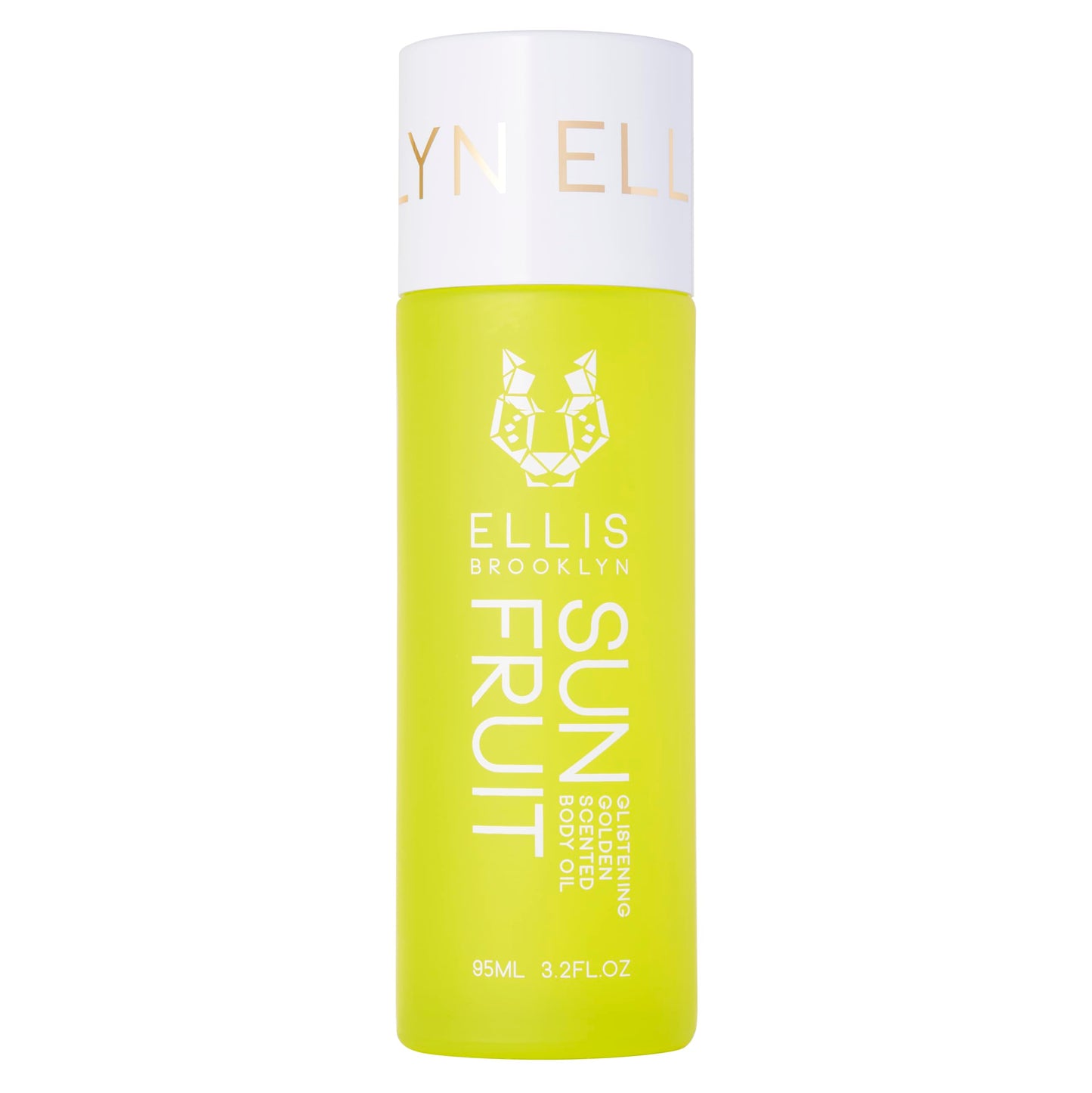 Ellis Brooklyn SUN FRUIT Body Oil - Scented Body Oils for Women, Bergamot and Amber Fragrance Body Oil, Vanilla Perfume Musk Oil, 3.2 Fl Oz