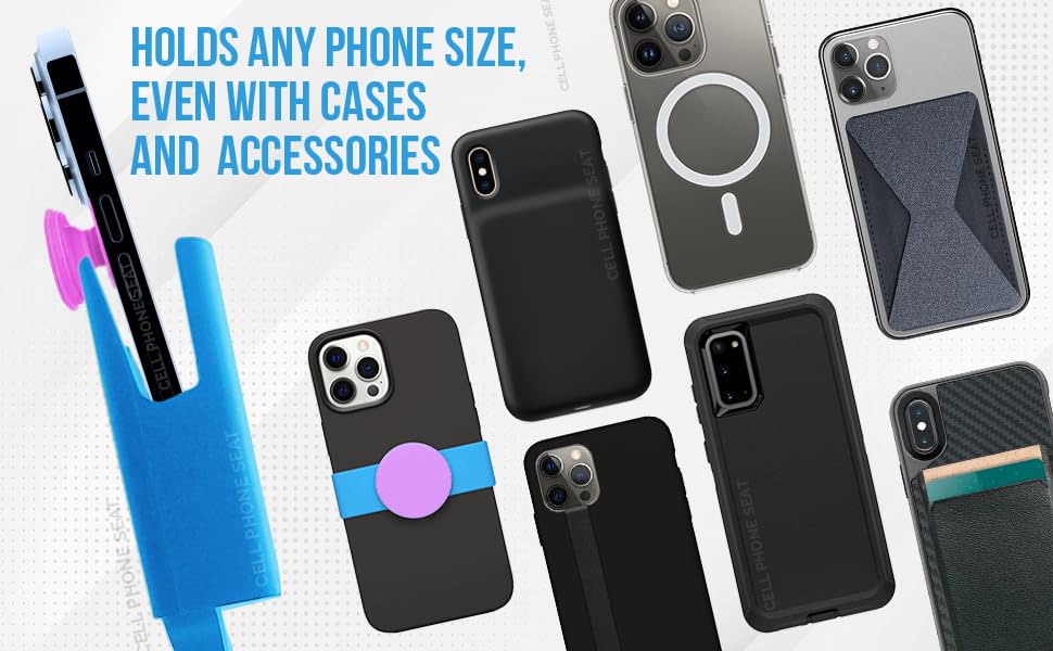 Cup Holder Phone Holders for Your Car Cupholder - Made in USA - Cup Holder Phone Mount for Car, Universal Compatible with All Smartphones, iPhone, Samsung, Google, Android