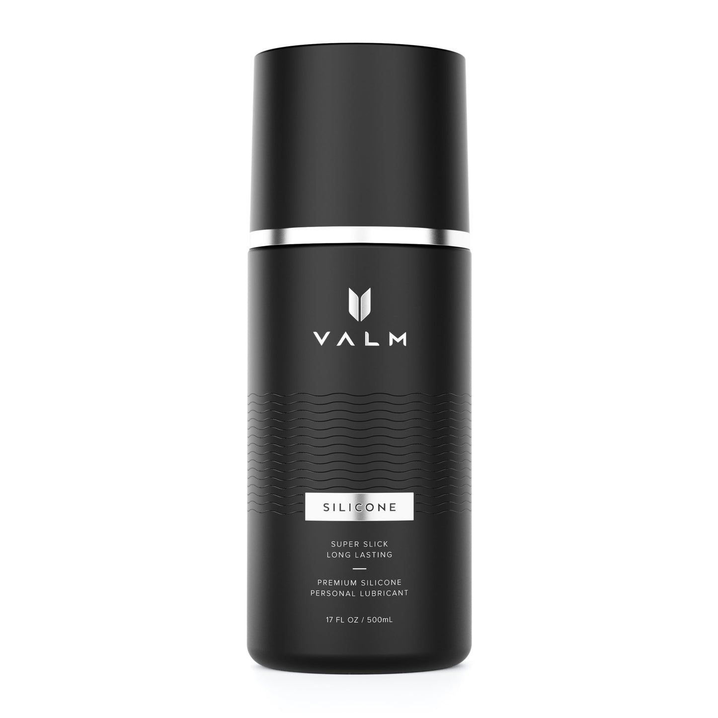Valm Silicone Lube, Long Lasting, Silicone-Based Personal Lubricant for Men, Women, & Couples, 17 Fl Oz