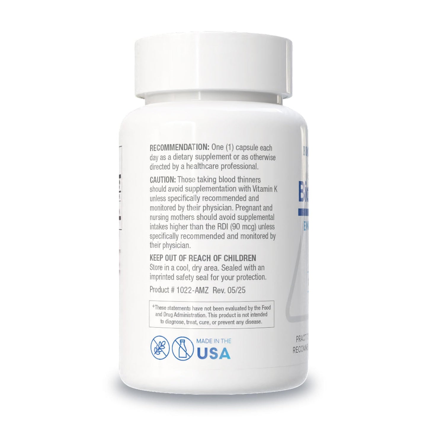 Biotics Research Bio-DK Caps™–Emulsified Vitamin D and K, Vitamin D3 125 mcg & Vitamin K (k1,k2) 550 mcg- MK7– Vitamin D3 K2 K1, Stronger Bones, Musculoskeletal Strength, Healthy Heart & BMI 60 Caps