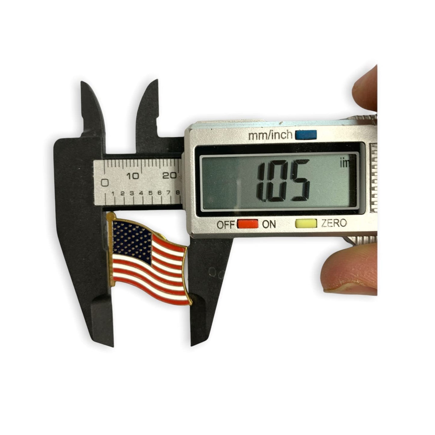 Made in USA American Flag Lapel Pin by StockPins- Jewelry quality perfect for the lapel of your suit as worn by the President and Congress with hand-applied red, white and blue enamel