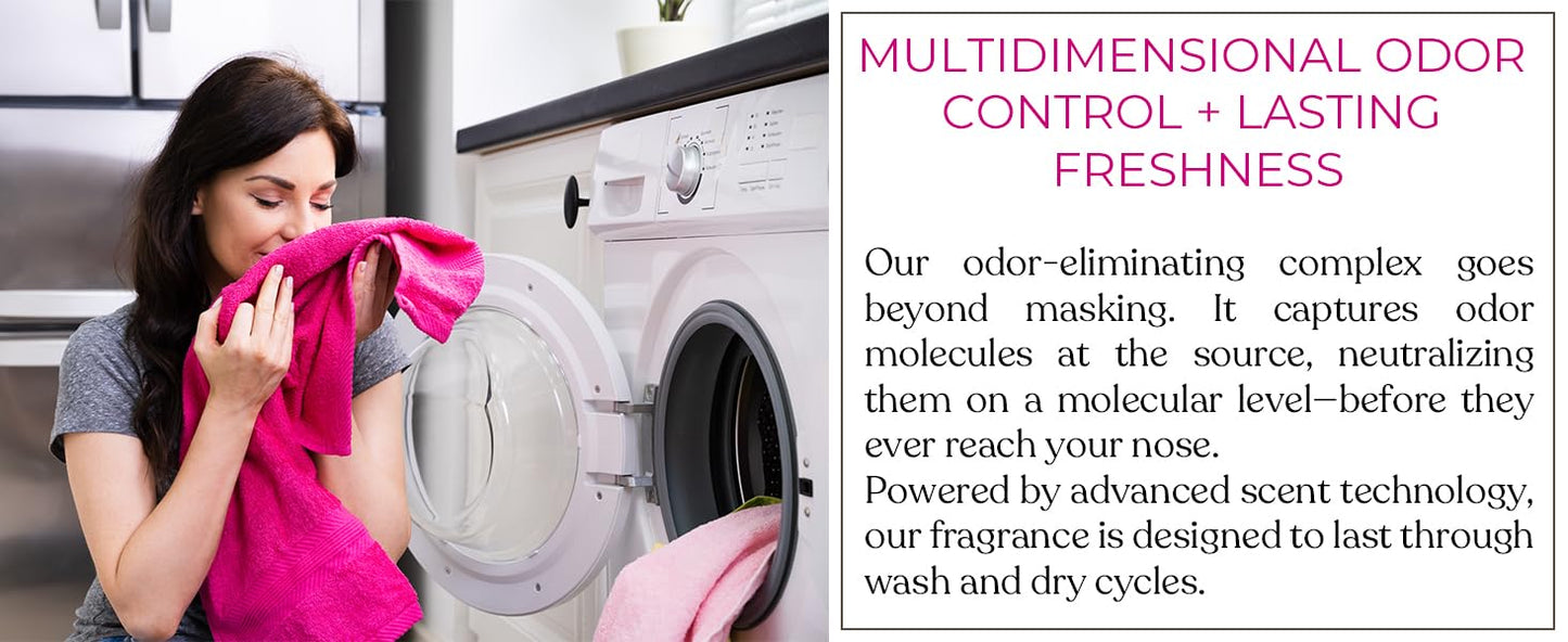 Everyday Baby Liquid Laundry Detergent | Soft Bloom Scent| Hypoallergenic | Gentle on baby's sensitive skin | Enzymed-Based | Odor Control | 60 fl oz