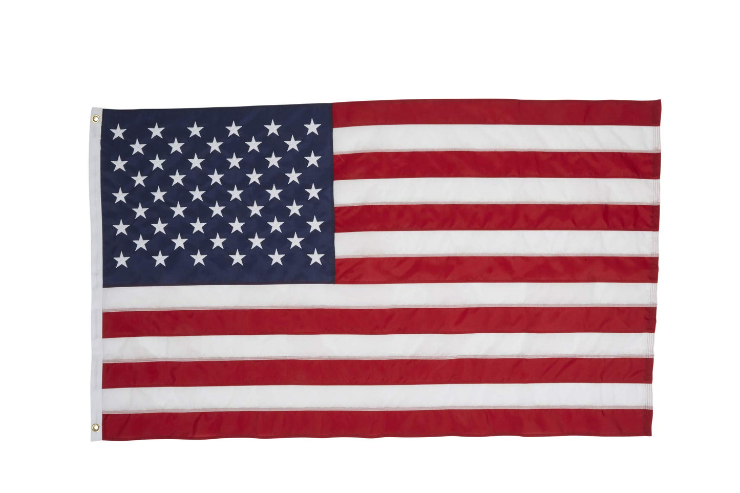 ALLIED FLAG American Flag and Pole Set - 3x5 US Flag and 5' Spinning Flag Pole, Durable for Outdoors - Made in USA