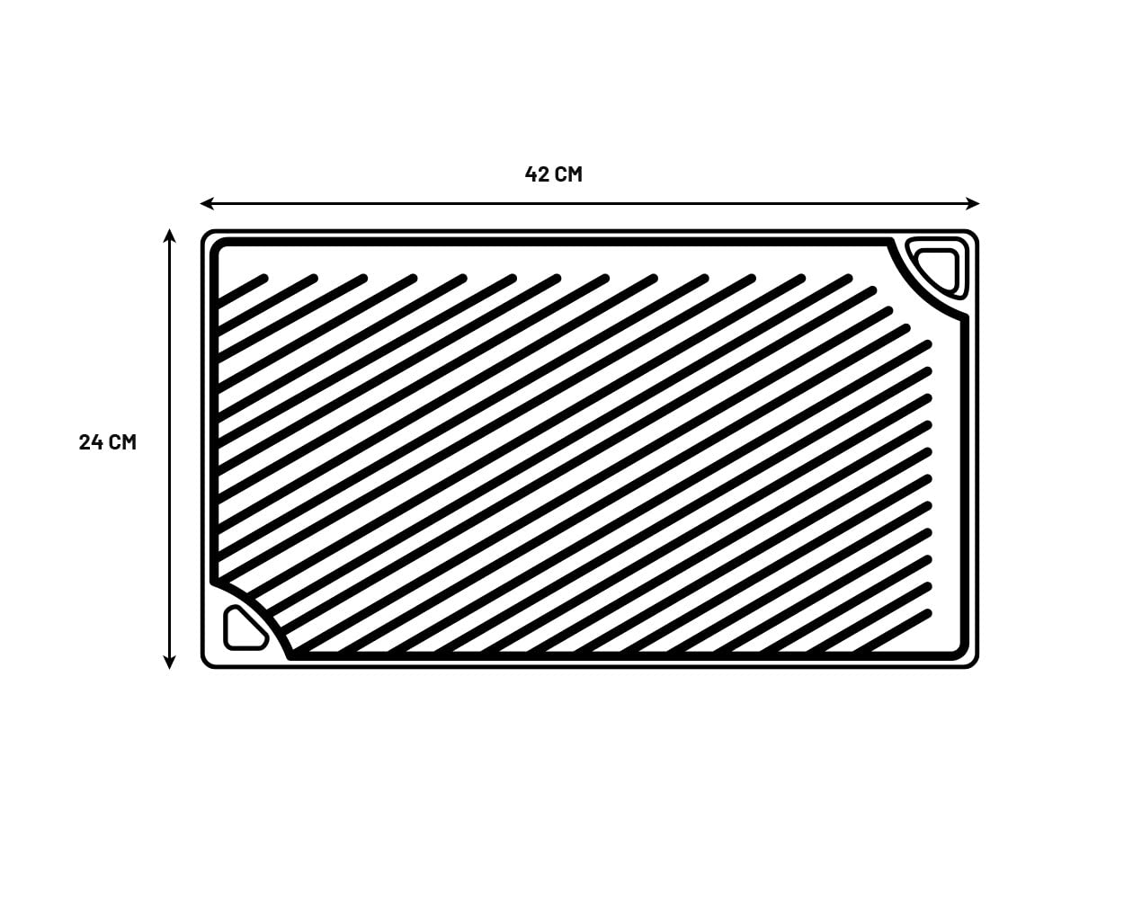 Lodge Reversible Cast Iron Grill/Griddle – Pre-Seasoned Cooking Surface – Flat & Ribbed Sides – Use on Stove, Grill, or Campfire – Made in the USA – Heavy-Duty, Black