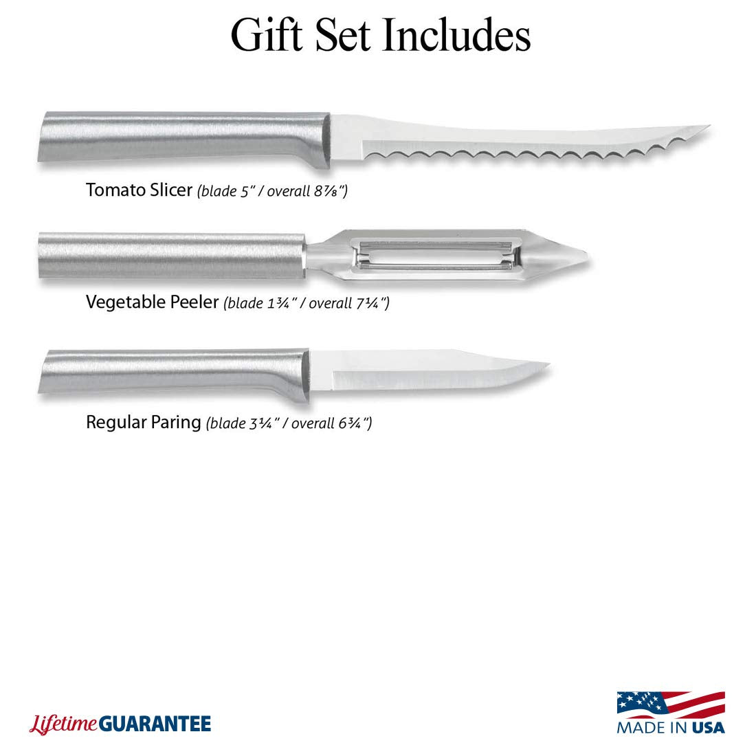 Rada Cutlery Peel, Pare and Slice Set