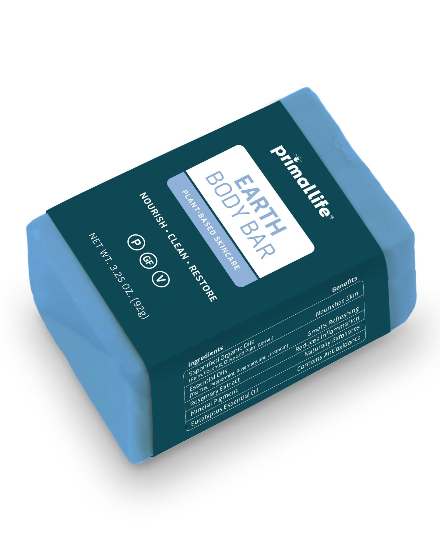 Primal Life Organics- Body Wash Bar (Earth)