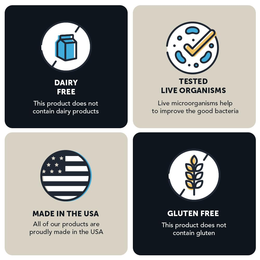 Vitamin Bounty Pro-100 Probiotic 100 Billion CFU - 13 Strains for Digestive Health & Immune Support - High Potency Probiotics for Women & Men - Delayed Release Capsules for Gut Health - 60 Count