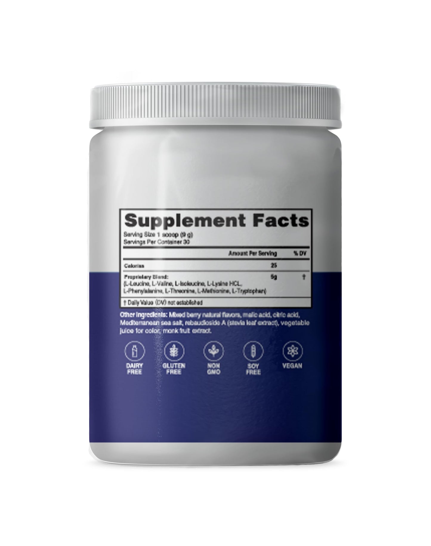 Advanced Bionutritionals – Advanced Amino Powder, Amino Acid Supplement, Build Muscle, Post Workout Recovery, Energy,Non-GMO, Gluten Free, Dairy Free, Vegan (30 Servings)