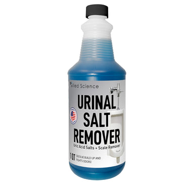 Allied Science Urinal Salt, Calcium and Mineral Scale Remover - Eliminates Urine Odor, Destroys Uric Acid Salt, Deposit Buildup
