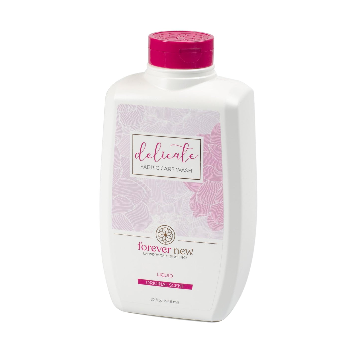 FOREVER NEW Liquid Laundry Detergent – Nontoxic Hypoallergenic Laundry Soap, Safe for Colors & Sensitive Skin - Essential Laundry Supplies, Delicate Fabric Care Wash (Original Scent, 32 fl. oz)