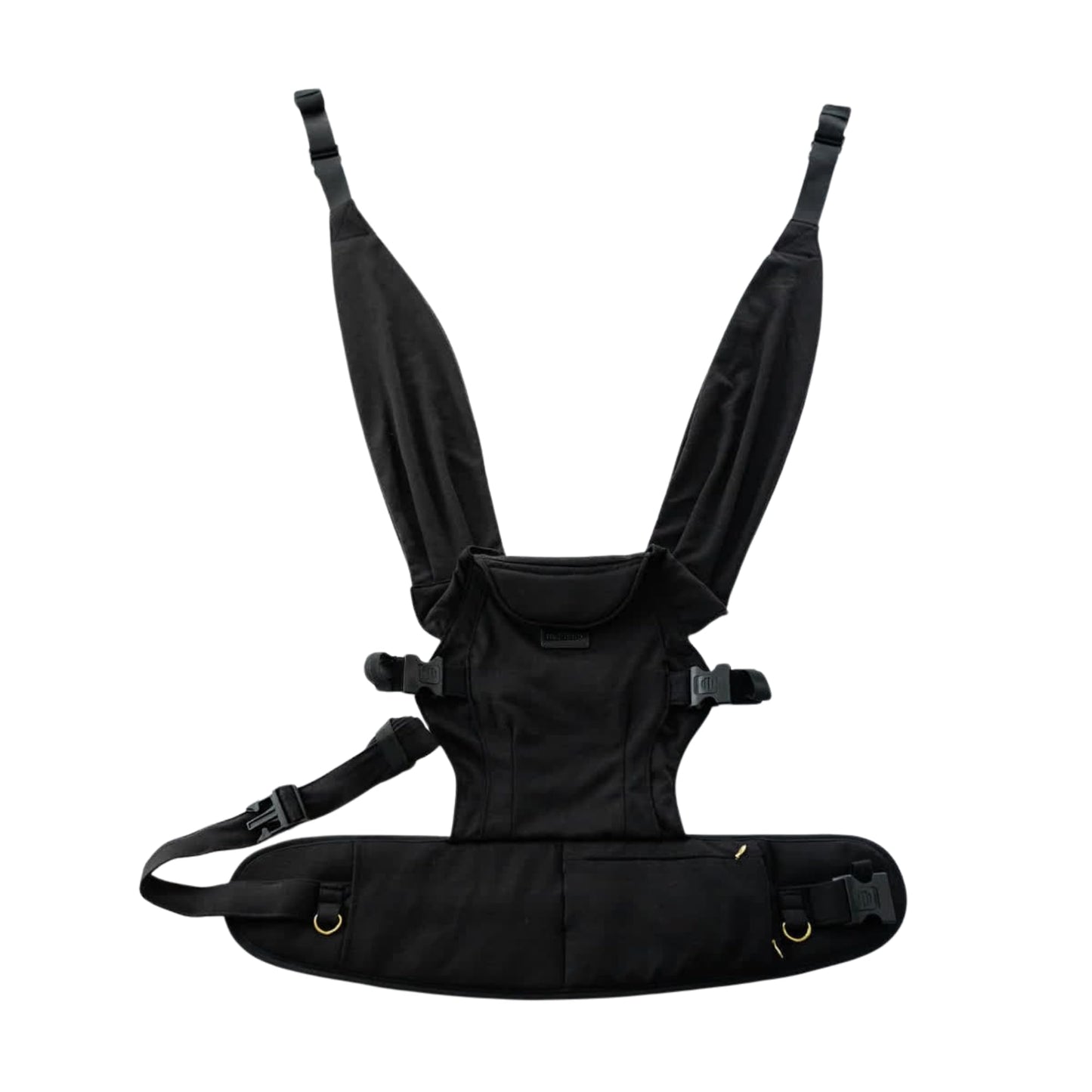 Tushbaby Pearl Newborn Carrier – Ergonomic Wrap for Newborns 8-20 lbs – Hands-Free Baby Carrier with Storage, Bottle Holder & Wipe Attachment – Soft, Breathable Fabric & Adjustable Fit – Easy On/Off
