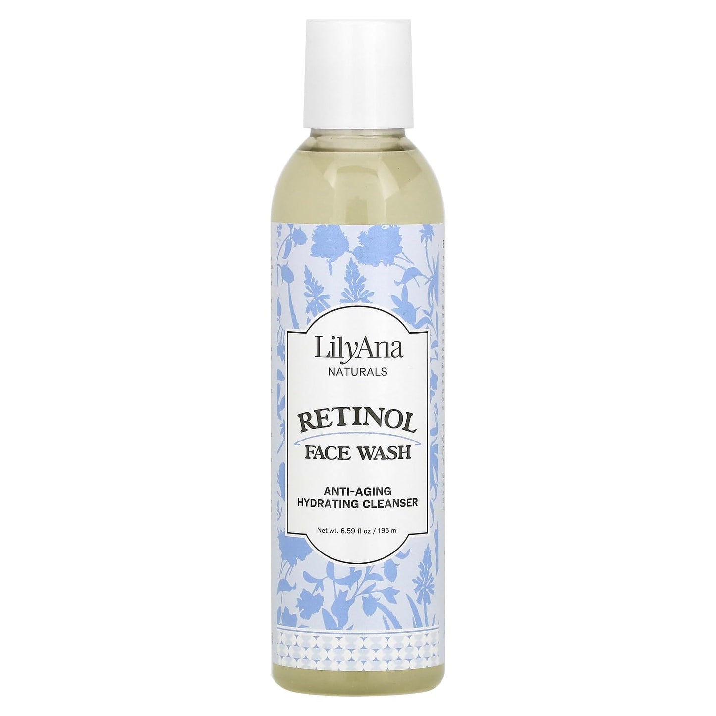 LilyAna Naturals - Skin Care - Retinol Face Wash - Facial Cleanser - Facial Skin Care Products for Women and Men - 6 oz