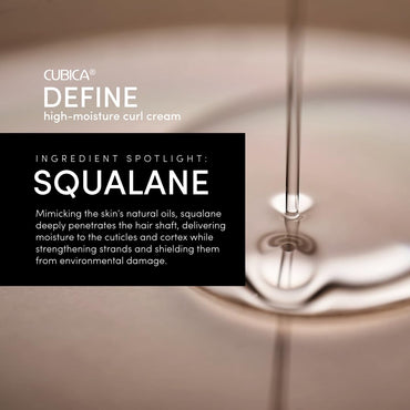 SEVEN Haircare CUBICA DEFINE High Moisture Curl Cream, Anti-Frizz Curl Defining Cream for Curly Hair, Moisturizing Hair Curling Cream for Enhancing Curls, Shea Butter + Argan Oil, Made in USA, 7oz