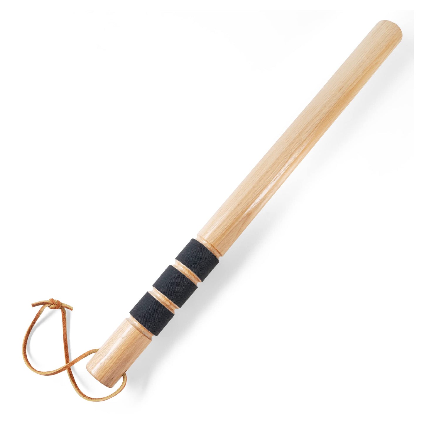 Big Rig Defense: Hickory Stick Tire Thumper - Made in USA - Fish Bat Tire Knocker - Truckers Tool for Checking Tire Pressure - Weighted Wood Stick with Extra Grip
