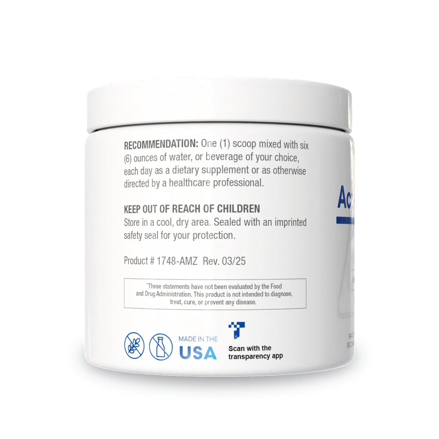 Biotics Research Acti-Mag Plus™ Highly Bioavailable Powdered 400mg Magnesium Formula, 5g / Serving, Optimizes Stress Response, Promotes Relaxation, Healthy Energy Levels, Muscular Comfort 7 Oz