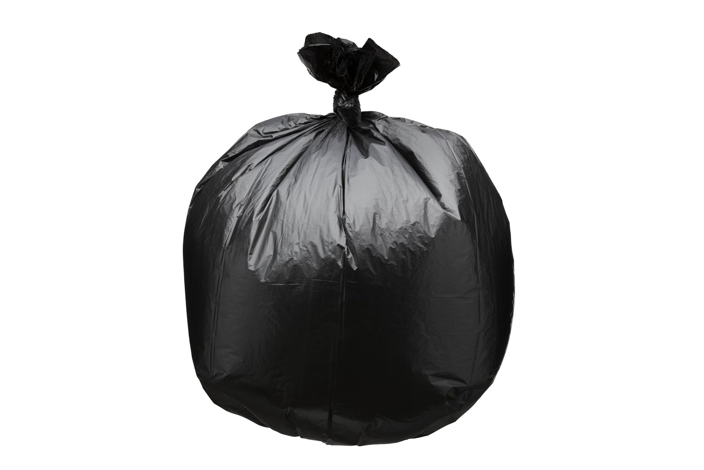 Top Knot Bags 45 Gallon Garbage Trash Bag 40X48" Black 150 Count Can Liner Bulk 40 Gallon 41 Gallon 42 Gallon 44 Gallon Made in USA