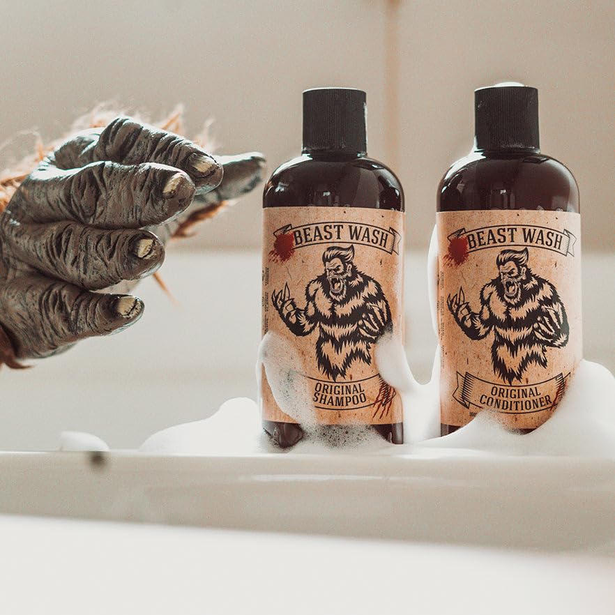 Johnny Slicks Conditioner - Supports Hydrated & Healthy Hair - Organic Oils & Shea Butter - Handmade Grooming - Original Scent - 8 oz