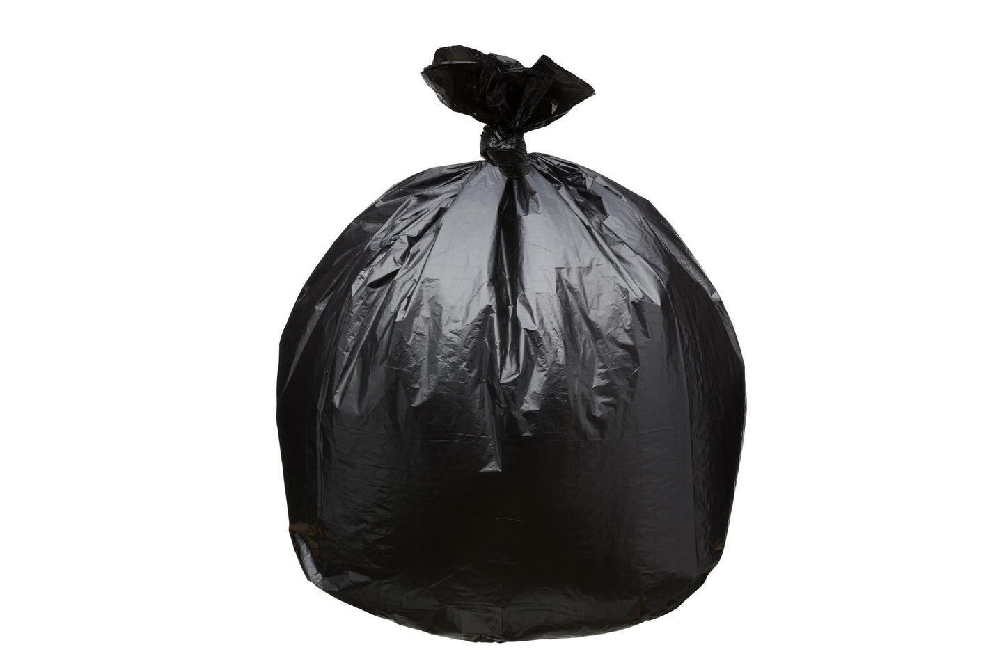 Top Knot Bags 45 Gallon Garbage Trash Bag 40X46" 1.2 Mil Black 100 Count Can Liner Bulk 40 Gallon 41 Gallon 42 Gallon 43 Gallon 44 Gallon Made in USA
