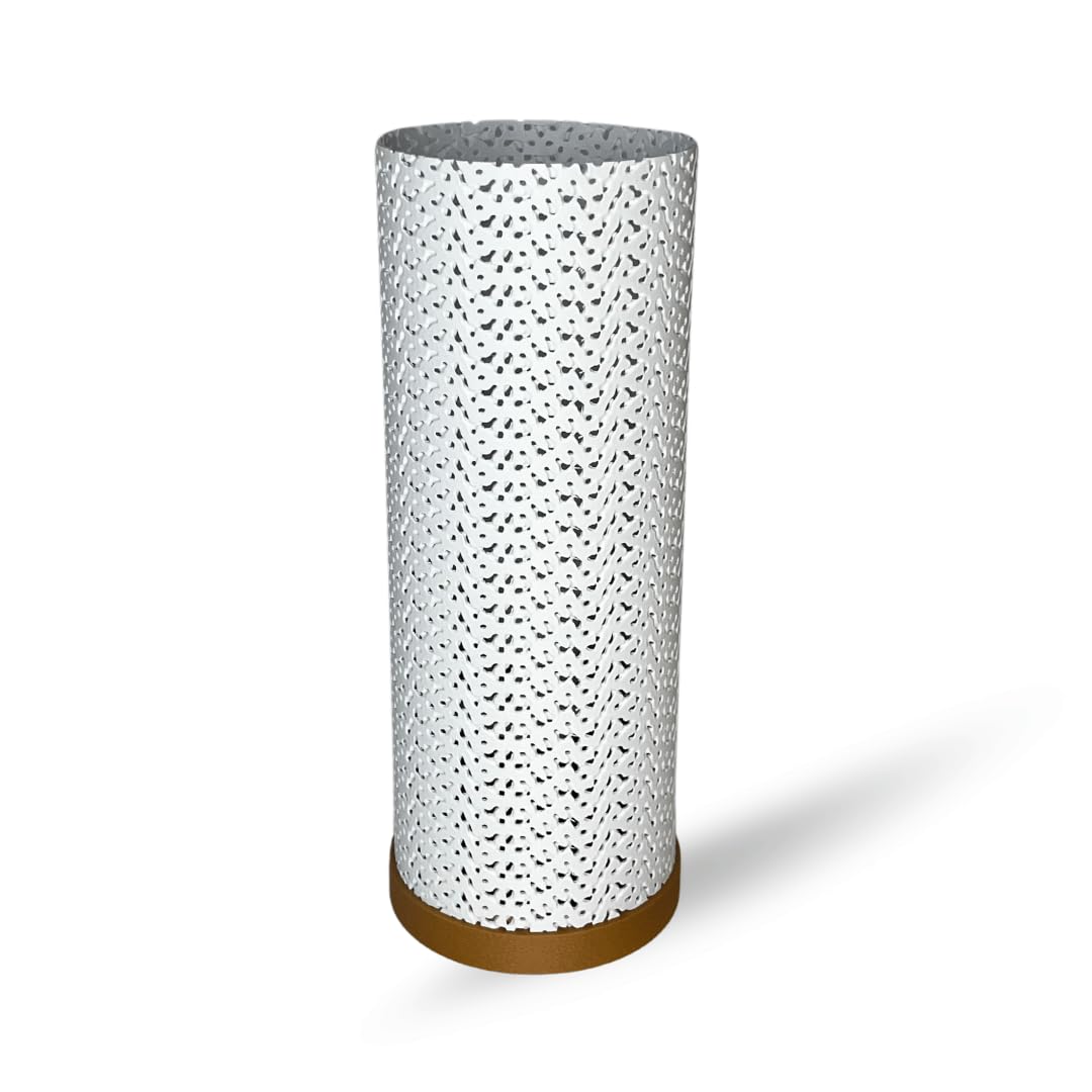 Surface Beam Lamp | Innovative Lamp for Night Stands, End Tables, & Coffee Tables | Ambient Color Changing Lighting | Made in USA (Surface, White)