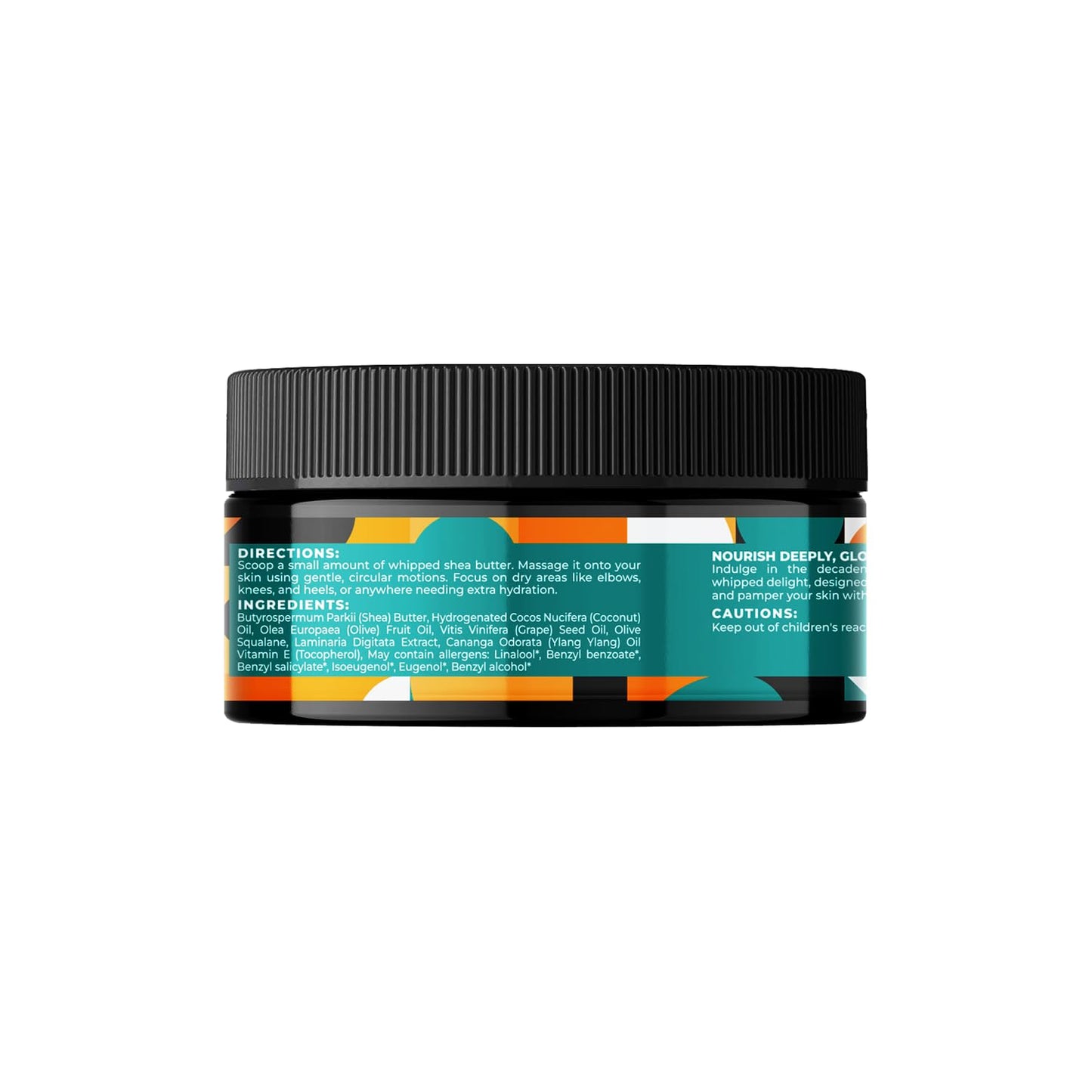 WilderFlow Whipped Shea Body Butter 8 Oz, Made in USA, Gentle Formula, Quality Potent Ingredients, Non-GMO, GMP Certified, Cruelty-Free Products (8 oz, Glowrett)