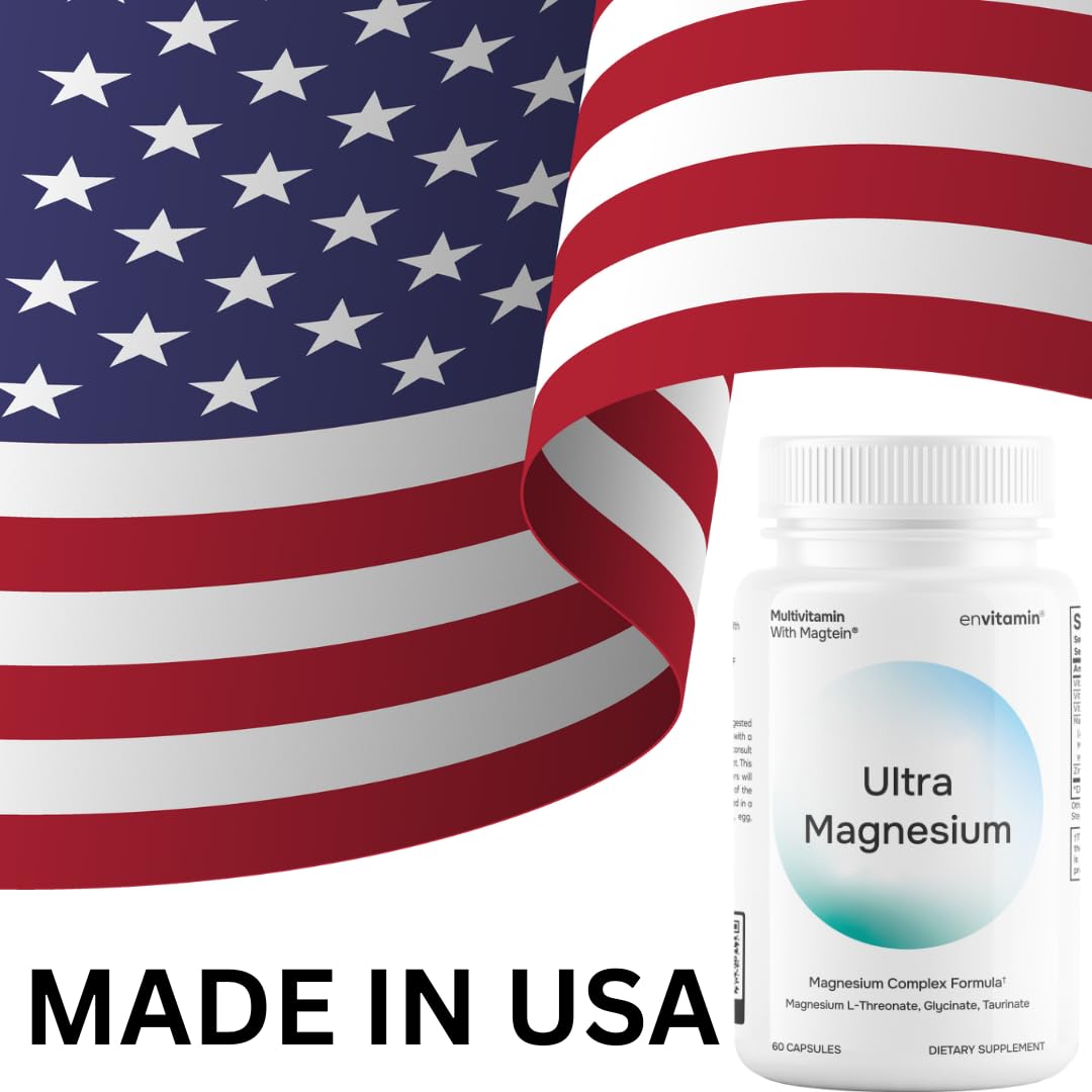 envitamin Ultra Magnesium Glycinate, L-Threonate & Taurinate