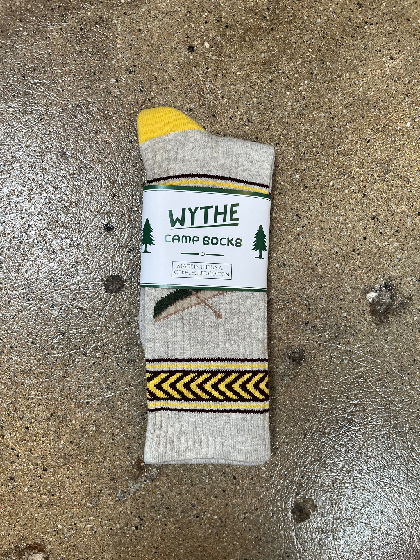 Canoe Recycled Cotton Camp Socks