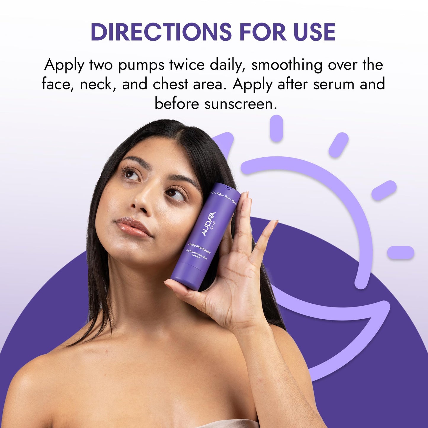 AUDAJA Purify Hydrating Face & Body Cream with Green Tea Extract, Shea Butter, Cocoa Butter, Cucumber & Rosemary Essential Oils – Natural Moisturizer for Radiant, Soft, Soothing Skin – Made in USA