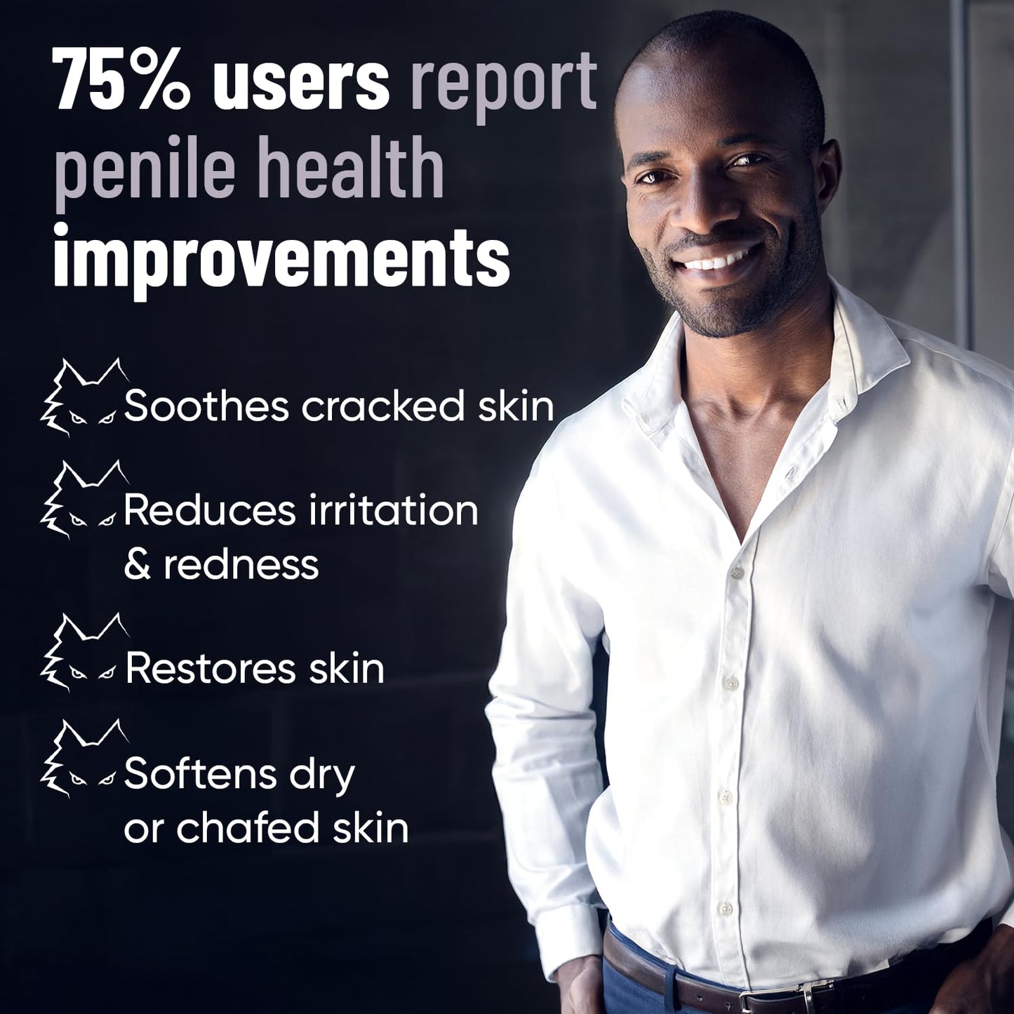 AlphaMale Premium Penile Health Cream for Men – Penile Cream Daily Moisturizer for Sensitive Skin - Foreskin Restoration - Hydrating Formula for Dryness & Irritation – Fragrance-Free – 4oz