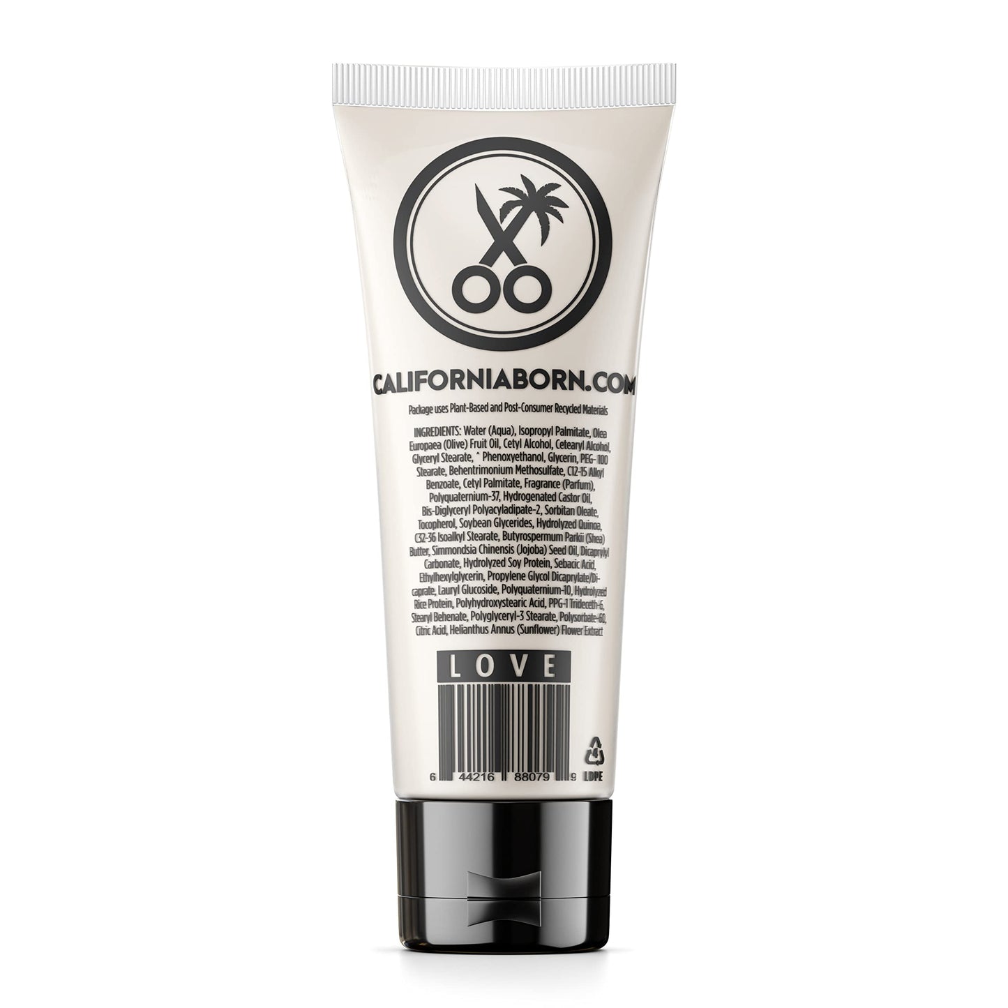 California Born Days of Dirt, Hair Styling Cream for Men - Hair Grooming Cream for Dry, Fluffy, Frizzy, Clean Lived-in Look - Styling Cream for No-Hold, Texture & Shine - Made in USA, 6.8fl oz
