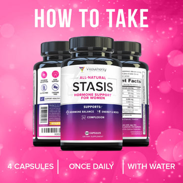 Vitauthority Women's Hormone Balance Supplement - 40:1 Myo-Inositol & D-Chiro Inositol Blend with DIM for Hormone Balance for Women - Women's Health Vitamin for Skin Energy & Cycle Support (1 Month)